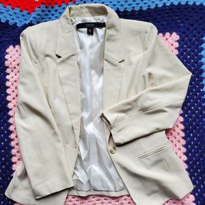 Kensie White Blazer Size Small